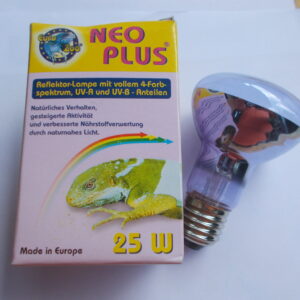 Ampoule chauffante 25 Watts UVA-UVB EURO - ZOO
