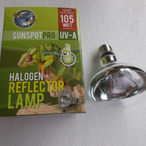 Ampoule chauffante CLAIRE 105 Watts pour reptiles 1