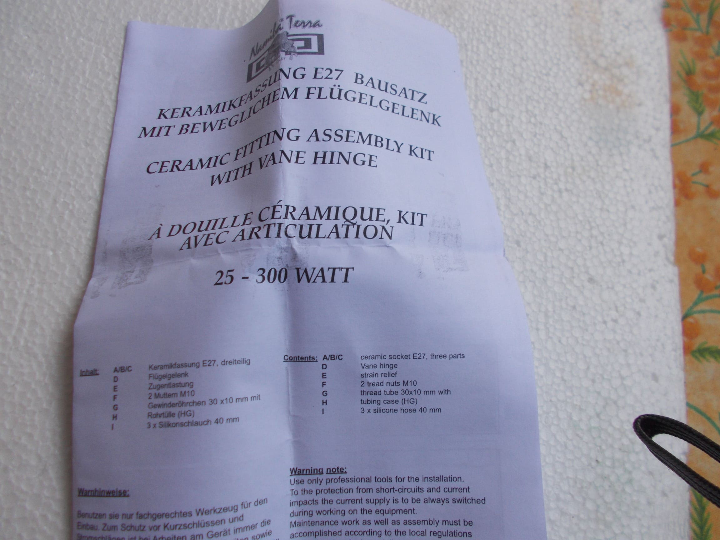 Douille Ceramique 300 Watts 3