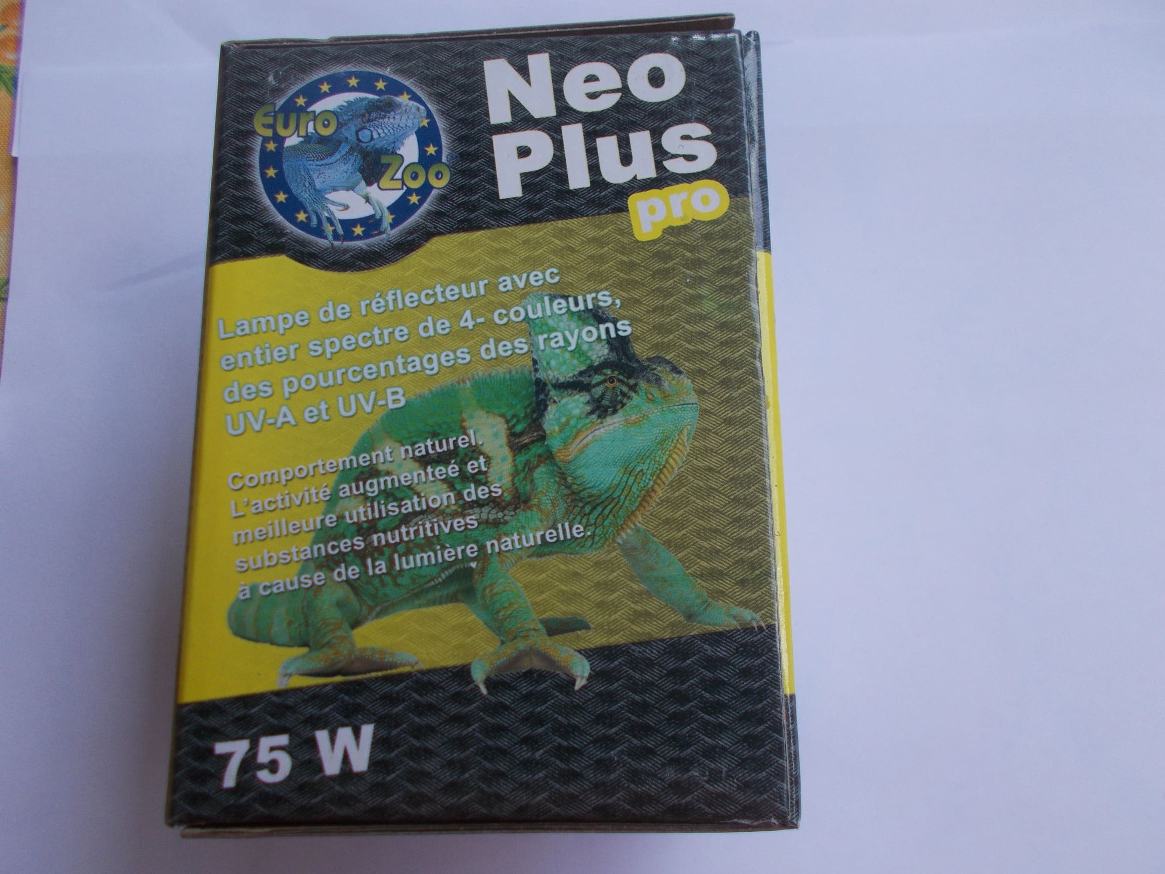 Lampe UVA-UVB chauffante 75 Watts 2