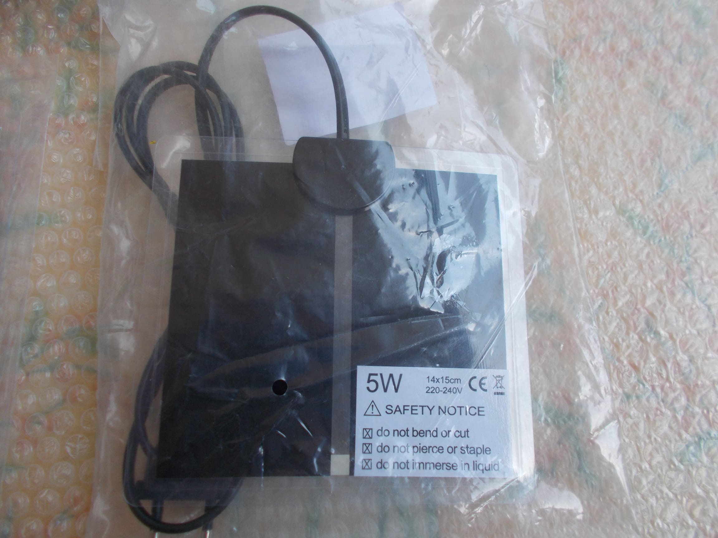 Tapis chauffant 5W 4