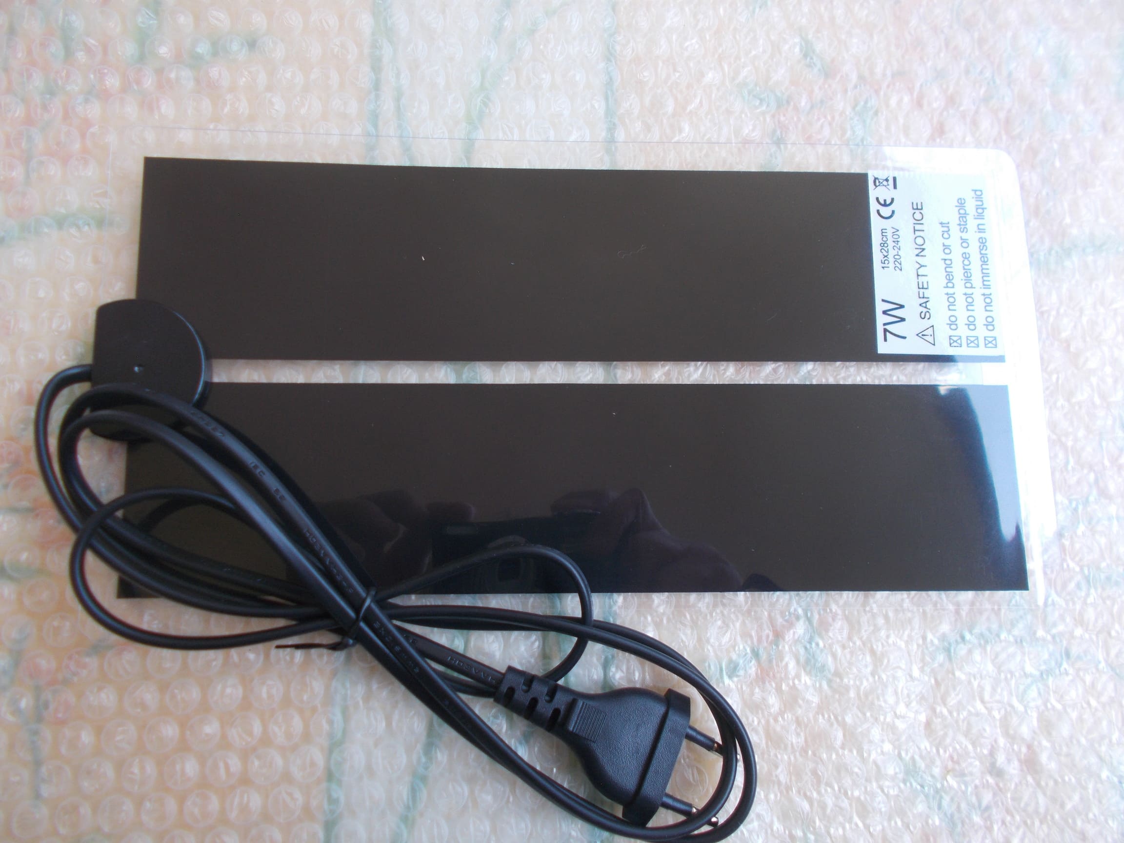 Tapis chauffant 7 Watts 1