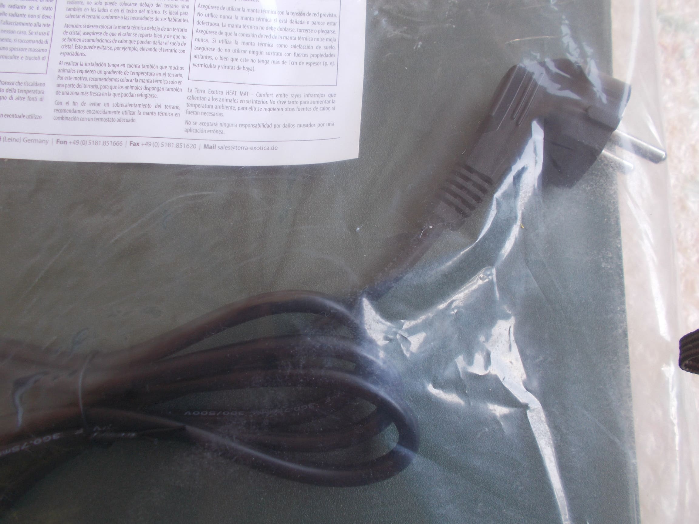 Tapis chauffant étanche 30 Watts 3