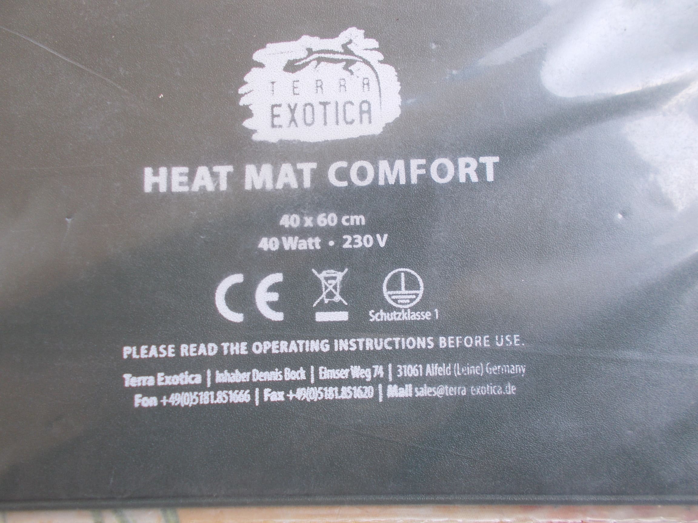 Tapis chauffant étanche 40 Watts 2