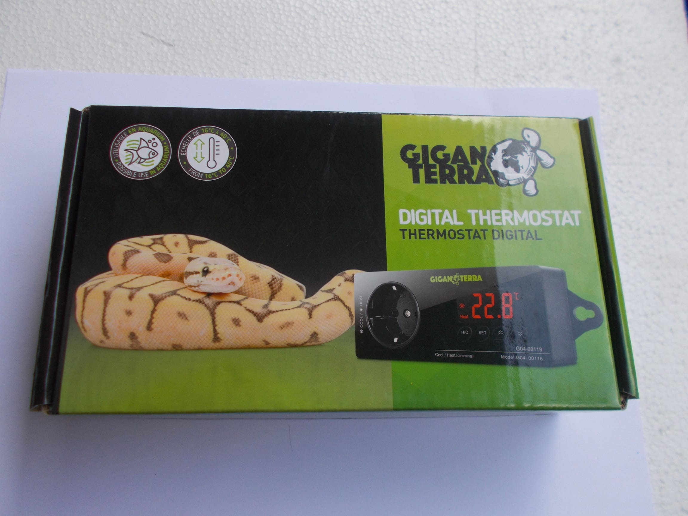 Thermostat GIGAN TERRA 1100 Watts 1