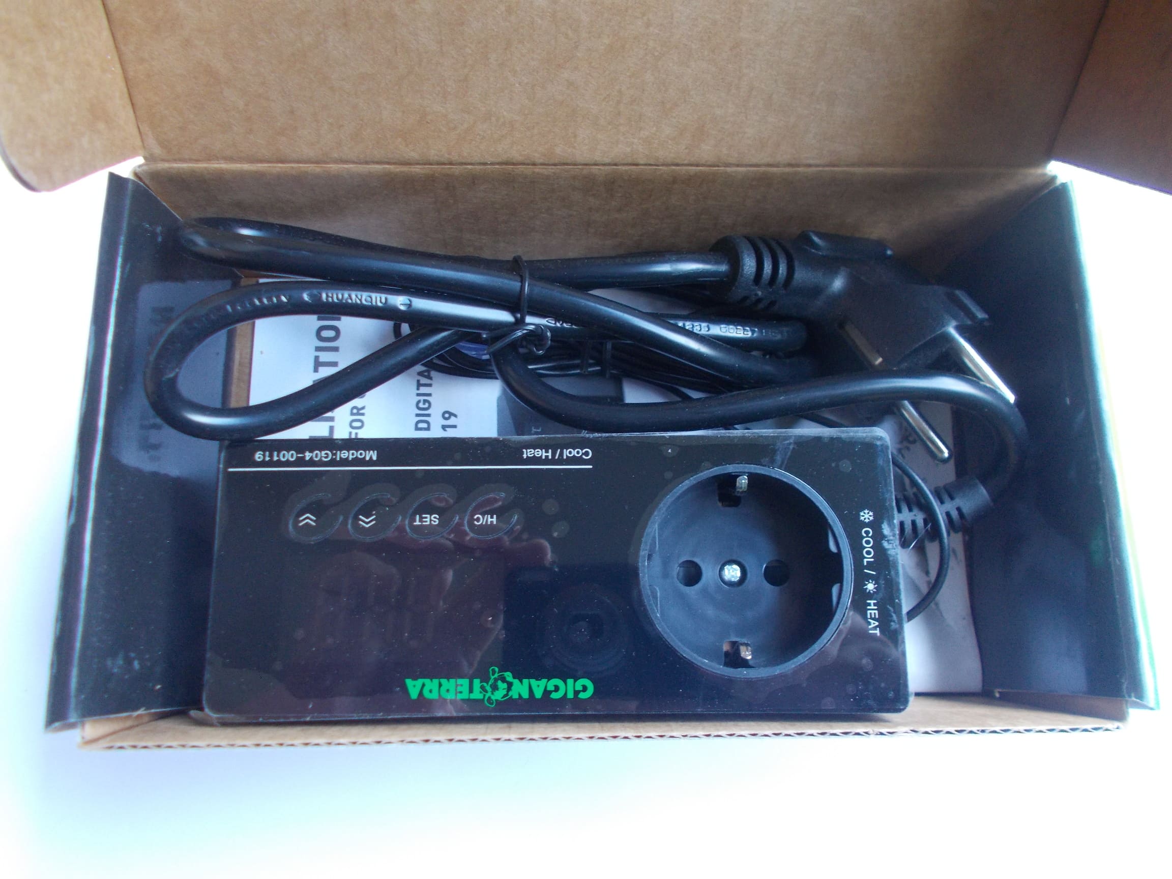 Thermostat GIGAN TERRA 1100 Watts 3